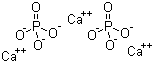 structure of CAS# 7758-87-4, Calcium phosphate