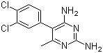 氯苯氨啶分子结构 (CAS 7761-45-7)
