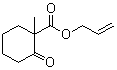 CAS 登录号：7770-41-4, 1-甲基-2-氧代环己烷甲酸烯丙酯