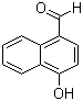 structure of CAS# 7770-45-8, 4-羟基-1-萘甲醛