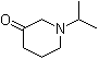 1-异丙基-3-哌啶酮分子结构 (CAS 77799-73-6)