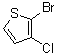 structure of CAS# 77893-68-6, 2-溴-3-氯噻吩