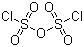 CAS # 7791-27-7, Pyrosulfuryl chloride, Pyrosulfuryl chloride, Chlorosulfonic anhydride, Disulfur pentoxydichloride, Disulfuryl chloride, Sulfur pentoxydichloride