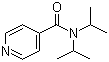 structure of CAS# 77924-05-1, N,N-Diisopropylisonicotinamide