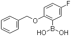 structure of CAS# 779331-47-4, 2-苄氧基-5-氟苯硼酸