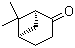 CAS # 77982-63-9, (-)-Nopinone, (1S)-(-)-Nopinone, (1S,5R)-(-)-Nopinone, (1S,5R)-6,6-Dimethylbicyclo[3.1.1]heptan-2-one