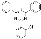 CAS 登录号：77989-14-1, 2-(2-氯苯基)-4,6-二苯基-1,3,5-三嗪