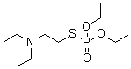 Amiton molecular structure (CAS 78-53-5)