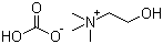 structure of CAS# 78-73-9, Choline bicarbonate