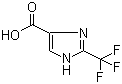 structure of CAS# 78016-98-5, 2-三氟甲基咪唑-4-甲酸