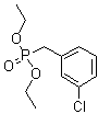 structure of CAS# 78055-64-8, (3-Chlorobenzyl)phosphonic acid diethyl ester