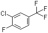 structure of CAS# 78068-85-6, 3-Chloro-4-fluorobenzotrifluoride