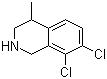 7,8-二氯-1,2,3,4-四氢-4-甲基-异喹啉分子结构 (CAS 781564-16-7)