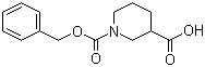 structure of CAS# 78190-11-1, (R)-N-Cbz-3-哌啶甲酸