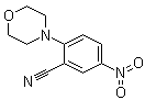 2-(4-吗啉基)-5-硝基苯甲腈分子结构 (CAS 78252-11-6)
