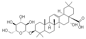 早莲苷 A分子结构 (CAS 78285-90-2)