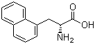 D-3-(1-萘基)-丙氨酸分子结构 (CAS 78306-92-0)