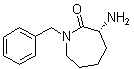 CAS # 783368-48-9, (R)-3-Aminohexahydro-1-(phenylmethyl)-2H-azepin-2-one