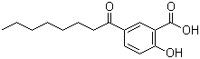 structure of CAS# 78418-01-6, 5-辛酰水杨酸