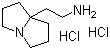 structure of CAS# 78449-85-1, 四氢-1H-吡咯里嗪-7a(5H)-乙胺二盐酸盐