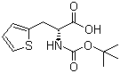 structure of CAS# 78452-55-8, Boc-D-2-thienylalanine