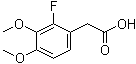 CAS 登录号：78495-65-5, 2-氟-3,4-二甲氧基苯乙酸