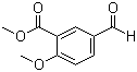 structure of CAS# 78515-16-9, 5-甲酰基-2-甲氧基苯甲酸甲酯