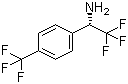 (1S)-2,2,2-三氟-1-[4-(三氟甲基)苯基]乙胺分子结构 (CAS 785766-87-2)