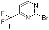 2-溴-4-三氟甲基嘧啶分子结构 (CAS 785777-87-9)
