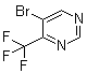 5-溴-4-(三氟甲基)嘧啶分子结构 (CAS 785777-88-0)
