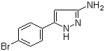 structure of CAS# 78583-82-1, 3-氨基-5-(4-溴苯基)-1H-吡唑