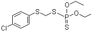 三硫磷分子结构 (CAS 786-19-6)