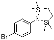 CAS 登录号：78605-26-2, 1-(4-溴苯基)-2,2,5,5-四甲基-1-氮杂-2,5-二硅杂环戊烷