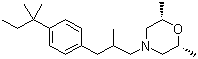 阿莫洛芬分子结构 (CAS 78613-35-1)
