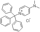 4-(二甲基氨基)-1-(三苯甲基)吡啶鎓氯化物分子结构 (CAS 78646-25-0)