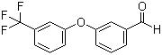 structure of CAS# 78725-46-9, 3-(3-Trifluoromethylphenoxy)benzaldehyde