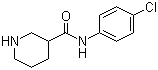 CAS # 787546-33-2, N-(4-Chlorophenyl)piperidine-3-carboxamide, Piperidine-3-carboxylic acid (4-chlorophenyl)amide