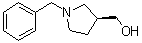 (3S)-1-苄基-3-吡咯烷甲醇分子结构 (CAS 78914-69-9)