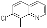 structure of CAS# 78941-93-2, 7-氯-8-甲基喹啉