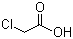 Chloroacetic acid molecular structure (CAS 79-11-8)