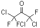 structure of CAS# 79-52-7, 1,1,3-三氯-1,3,3-三氟-2-丙酮