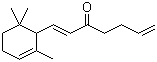 structure of CAS# 79-78-7, alpha-烯丙基紫罗兰酮