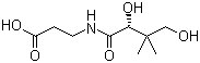 structure of CAS# 79-83-4, D-泛酸