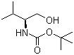 structure of CAS# 79069-14-0, N-Boc-L-缬氨醇