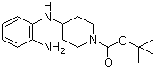 4-(2-氨基苯氨基)哌啶-1-甲酸叔丁酯分子结构 (CAS 79099-00-6)