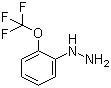 2-三氟甲氧基苯肼分子结构 (CAS 791029-98-6)