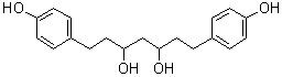structure of CAS# 79120-40-4, 1,7-Bis(4-hydroxyphenyl)-3,5-heptanediol