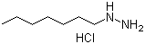 正庚基肼盐酸盐分子结构 (CAS 79201-42-6)