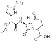 structure of CAS# 79226-66-7, Ceftizoxime Impurity 17