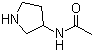 structure of CAS# 79286-74-1, 3-Acetamidopyrrolidine